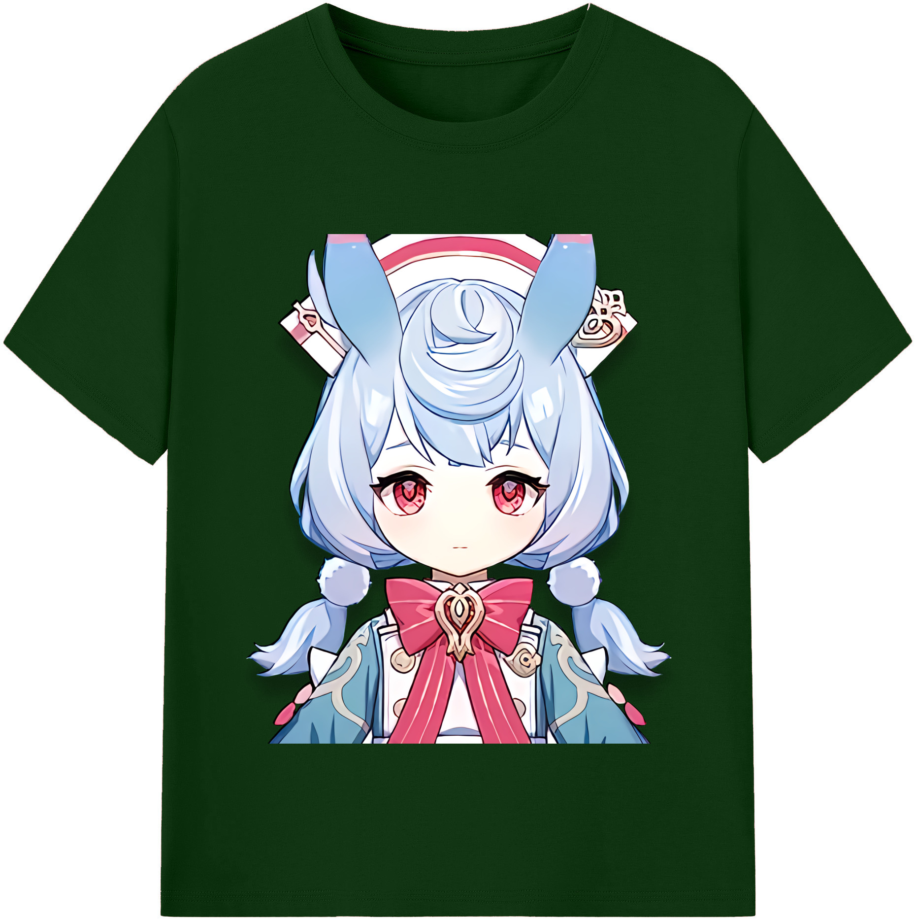 げんし神 シゲウィン genshin Shigewin 綿100％半袖Tシャツ（フロントプリント）